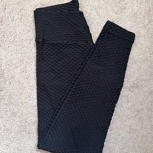 Booty by brabants black croco leggings